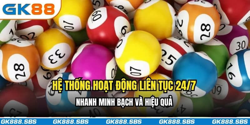 Hệ thống hoạt động liên tục 24/7, nhanh, minh bạch và hiệu quả